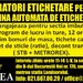 Operatori etichetare pentru masina automata de etichetare